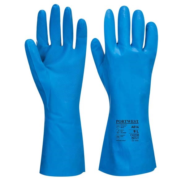 Food-Approved Nitrile Gauntlet