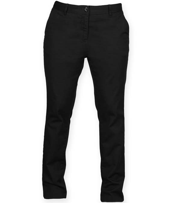 Front Row Ladies Stretch Chino Trousers