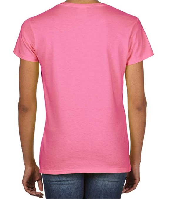 Gildan Ladies Premium Cotton&#174; V Neck T-Shirt