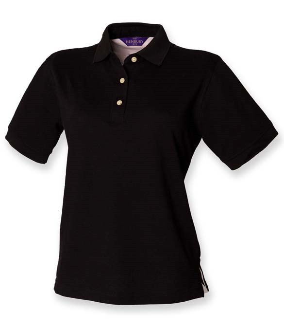 Henbury Ladies Classic Cotton Piqu&#233; Polo Shirt