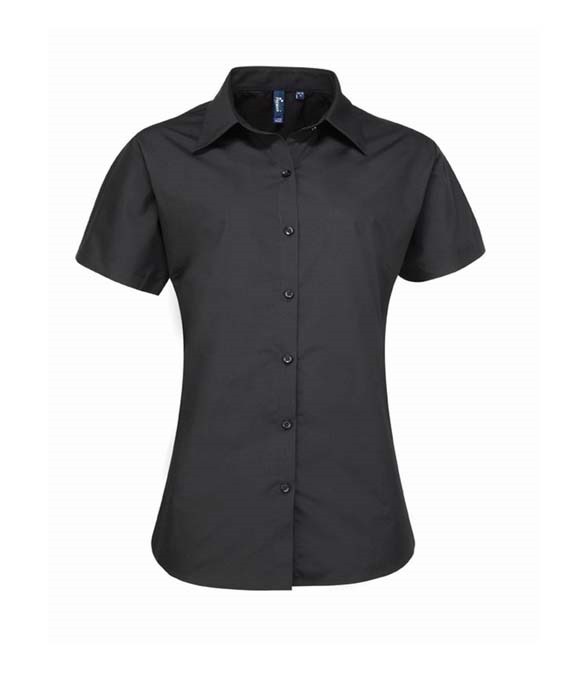 Premier Ladies Supreme Short Sleeve Poplin Shirt