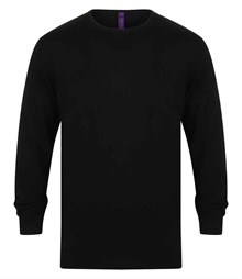 Henbury Lightweight Cotton Acrylic Crew Neck Sweater