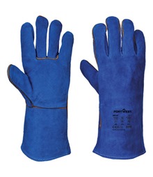 Welders 210 Split Leather Blue Gauntlet