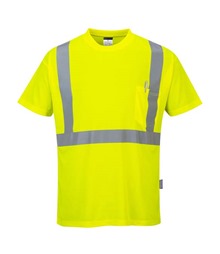 Hi-Vis Pocket T-Shirt S/S