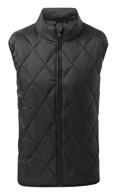 Diamond pane padded gilet