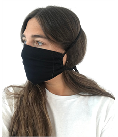 Organic Cotton Face Mask (with tie)- Pack of 5