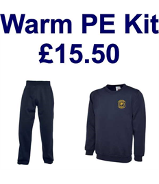 Warm PE Kit - Save £2 on individual prices