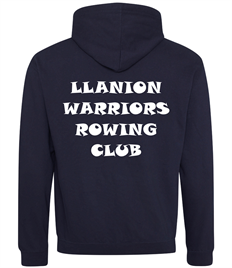 LLanion Warriors Rowing Club Hoody with Back Print