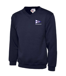 Soar Boating Club Embroidered V Neck Sweatshirt