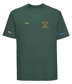 Milford Haven Sea Cadets & Royal Marines Cadets Embroidered T shirt with name
