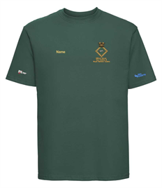 Milford Haven Sea Cadets & Royal Marines Cadets Embroidered T Shirt With Name (Junior)