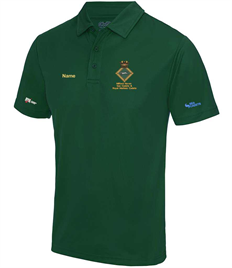 Milford Haven Sea Cadets & Royal Marines Cadets Cool Polo Shirt With Name (Adult)