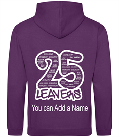 St Edward's Leavers Hoody 25 Adult Size with Name ( Image shown as example only)