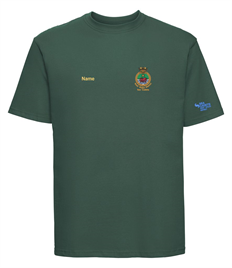 West Wales Sea Cadets Embroidered T Shirt With Name (Adult)